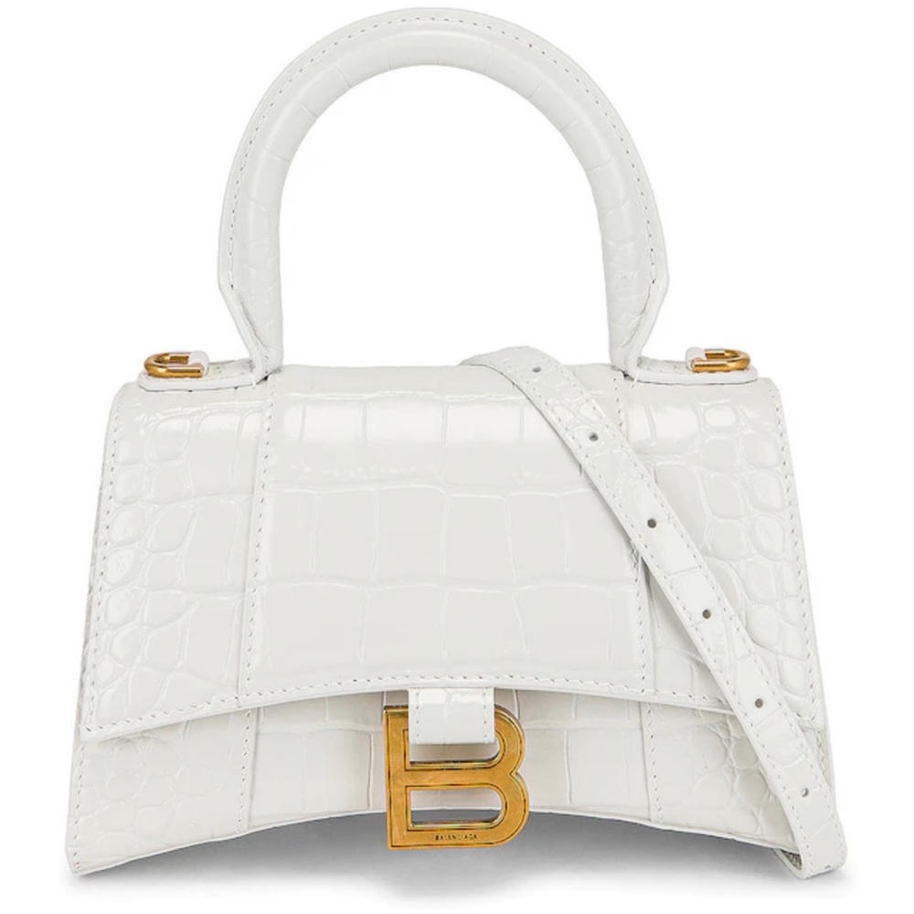 BALENCIAGA XS Hourglass Top Handle Bag